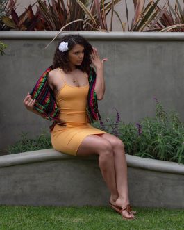 Amor a la Mexi Dress – Mustard